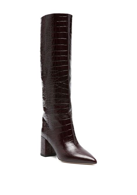 Brown high-heel anja boots  Paris texas - women PARIS TEXAS | PX1019XCOCORGNR